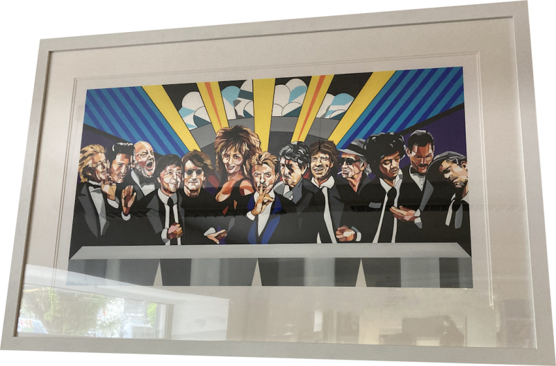 MARTIN GEORG SONNLEITNER: The last Rock Supper (Bütten)